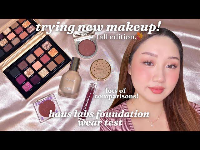 NEW MAKEUP GRWM ft. HAUS LABS FOUNDATION | 8hr Wear Test on Oily/Combo Skin