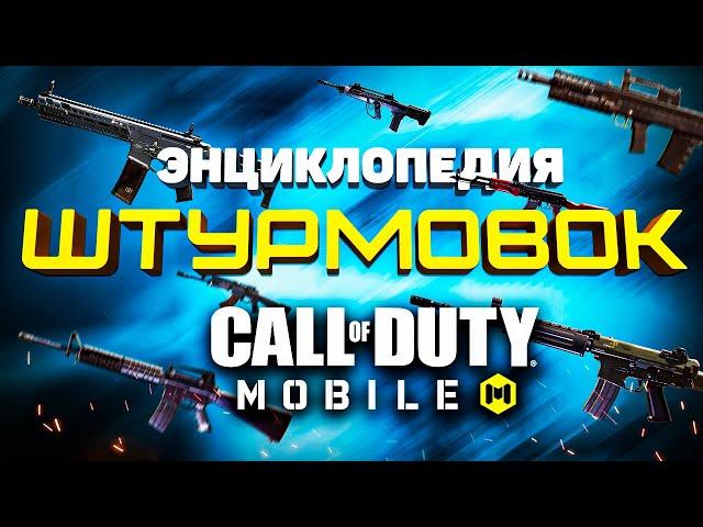 ОБЗОР ВСЕХ ШТУРМОВЫХ ВИНТОВОК CALL OF DUTY MOBILE  лучшая сборка кал оф дьюти мобайл