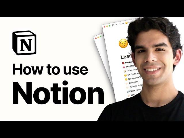 How to use Notion - Beginners Tutorial