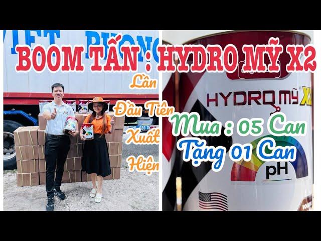 SIÊU PHẨM 2025 : Can Thiết HYDRO MỸ X2, Ưu đãi mua 05 Can tặng 01 Can