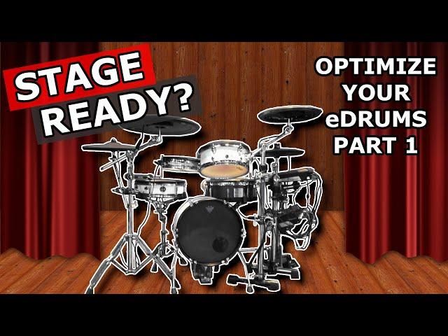 Optimize Your Electronic Drums For On Stage - Improve Sound At Gigs - Part One | The eDrum Workshop