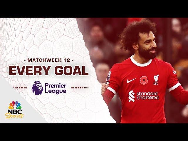 Every Premier League goal from Matchweek 12 (2023-24) | NBC Sports