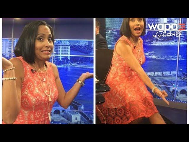 Keylla sufre un "error" en su vestuario | WapaTV