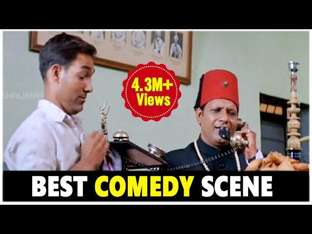 Hyderabadi Bakra Movie || Aziz Naser Comedy Scene With Drunker ||  Shalimar Hindi Movie