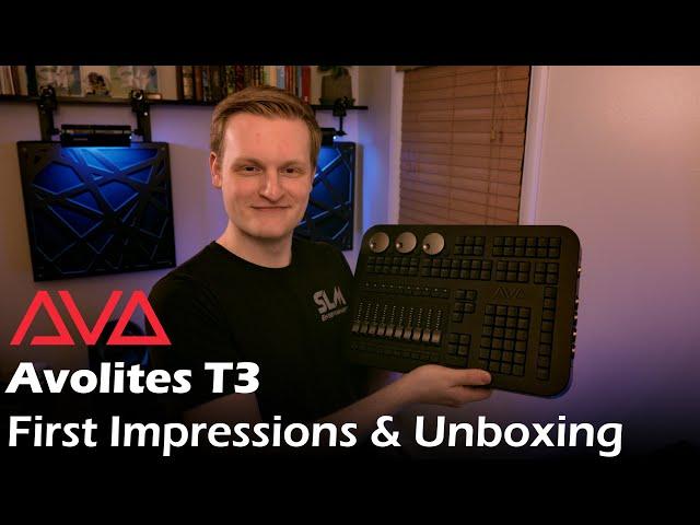 Avolites T3 - First Impressions & Unboxing