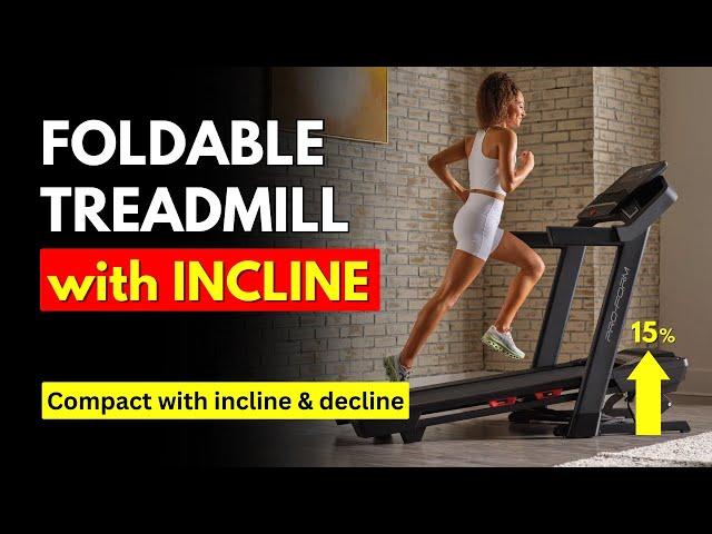 Best Foldable Treadmill with INCLINE (2024) | Best Folding Incline Treadmill