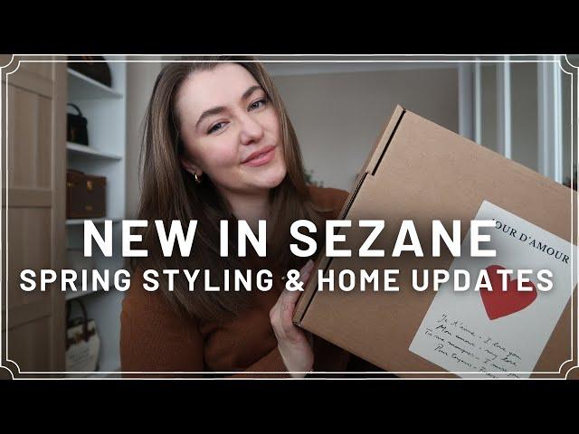 SPRING STYLING, NEW IN SEZANE & HOME UPDATES | PetiteElliee