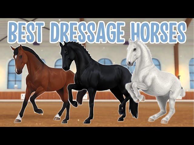 Top 10 DRESSAGE horses in Star Stable 2024