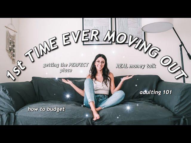 MOVING OUT FOR THE 1ST TIME TIPS & ADVICE: Adulting 101