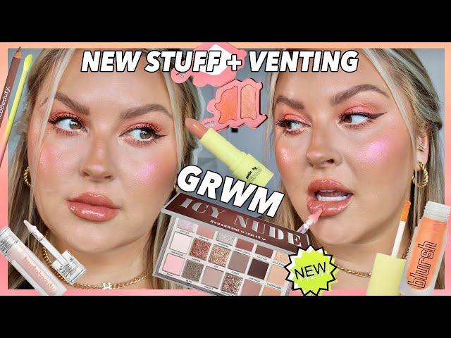 Parenting is HARD 🫠 GRWM peach makeup + anxiety chats 