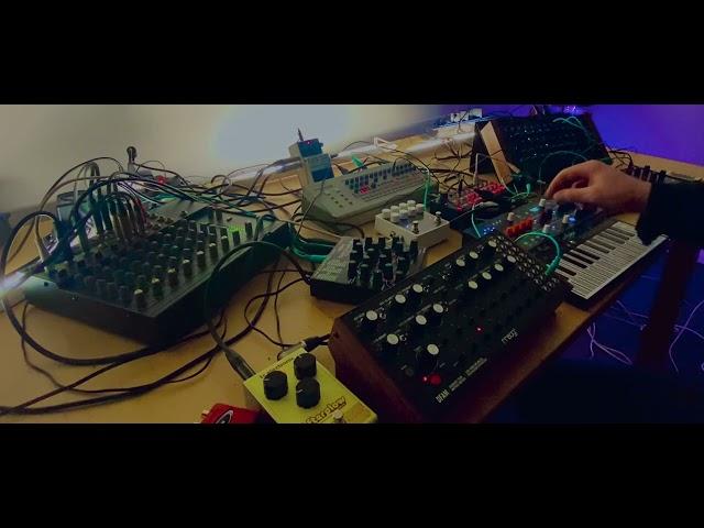 Techno Jam arturia microfreak dfam crave tr 09 mfb urzwerg pro boss DD-8 jomox t-reaonator 2