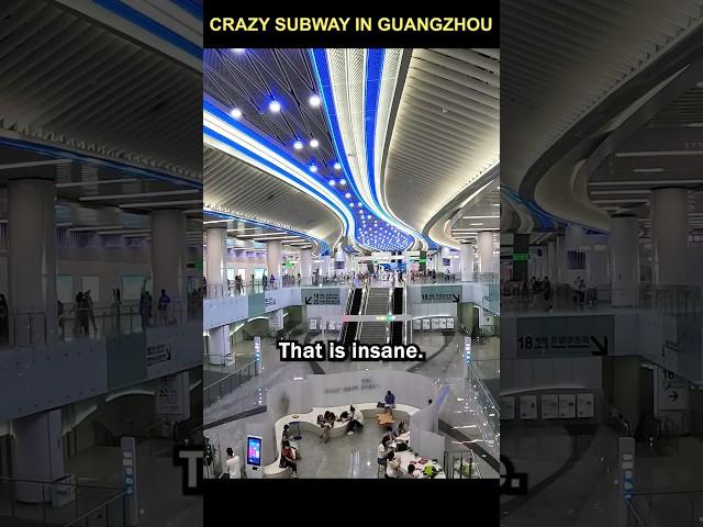 INSANE Subway in Guangzhou, China 