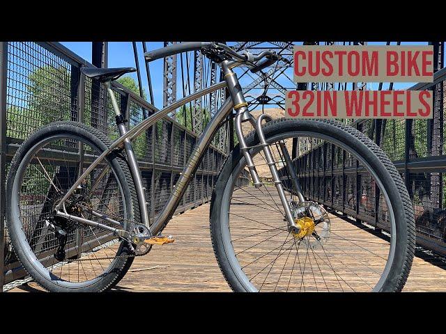 First Ride Titanium Black Sheep MTB With 32" Wheels - Mountain Bike Action Magazine