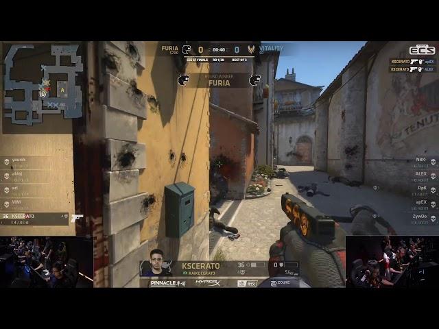 KSCERATO 1v4 vs Vitality