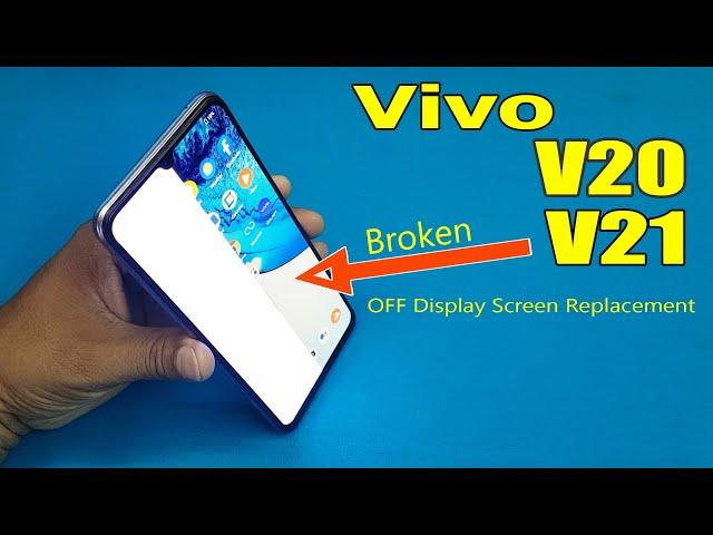 Vivi V20 and V21 Broken or Damaged LED Screen Replacement | Fingerprint Working LED Display