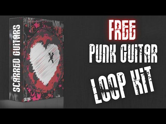 FREE Pop Punk Guitar Loop Kit "Scarred Guitars" Vol. 1 | Free Guitar Loop Kit 2021 | Punk Drum Kit