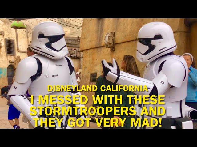 Star Wars Day: Messing With CRAZY Stormtroopers and They Got Very MAD! Disneyland #disney