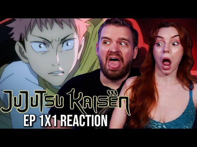 Our Most Requested Show?!? | Jujutsu Kaisen Ep 1x1 Reaction & Review | MAPPA on Crunchyroll
