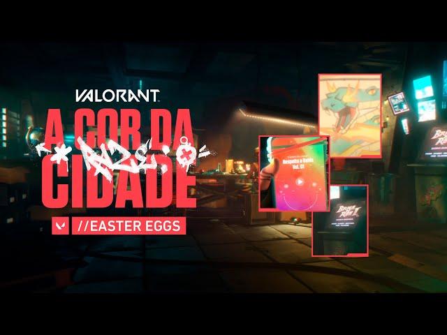 VALORANT | Easter Eggs de Raze: A Cor da Cidade