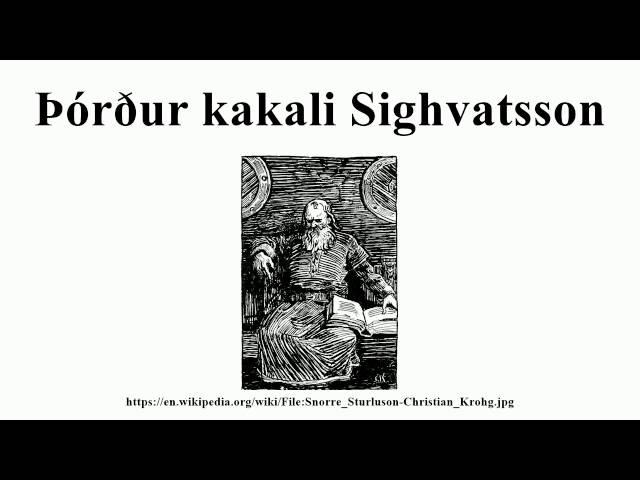 Þórður kakali Sighvatsson