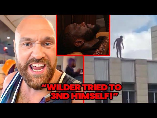 TYSON FURY LEAKS TERRIFYING FOOTAGE OF WILDER TRYING TO SU1CID3 AFTER BRUTAL LOSS!