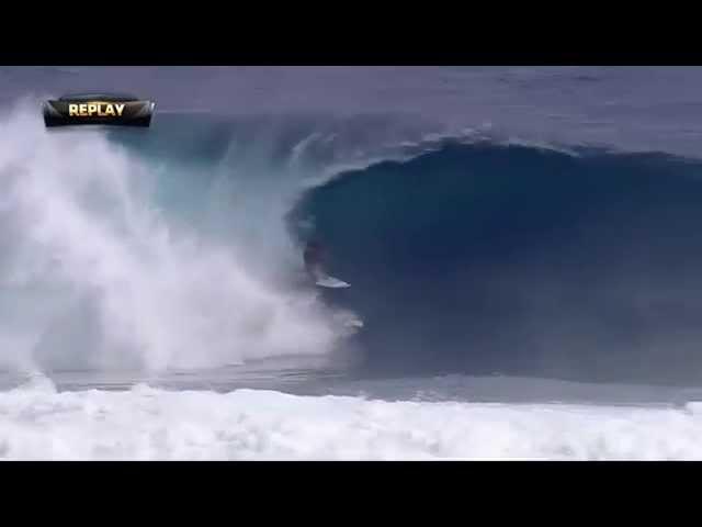 Aritz Aranburu's 9.23 at Teahupo'o - 2014 Billabong Pro Tahiti