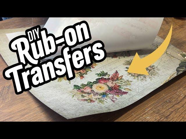 Easily Create Diy Rub-on Transfers With This Simple Tutorial