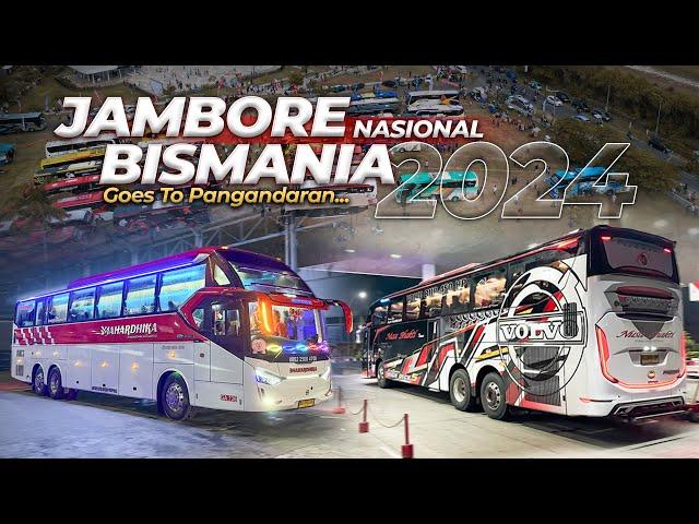 KONVOI 35 BUS JAMBORE NASIONAL BISMANIA 2024 PANGANDARAN