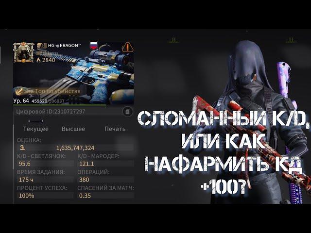 СЛОМАННЫЙ K/D ИЛИ КАК ОТФАРМИТЬ 100+ КД? | МЕХАНИКА РАБОТЫ КД | ГАЙД LOST LIGHT