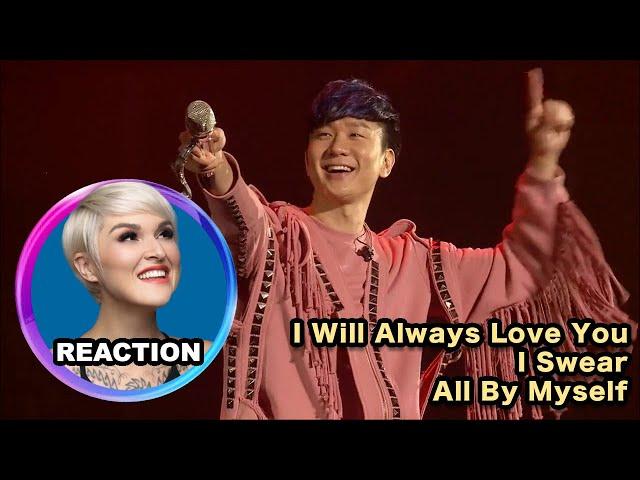 Vocal Coach Reaction to JJ《 I Will Always Love You + I Swear + All by Myself》 國外聲樂老師點評 #林俊傑 #jjlin