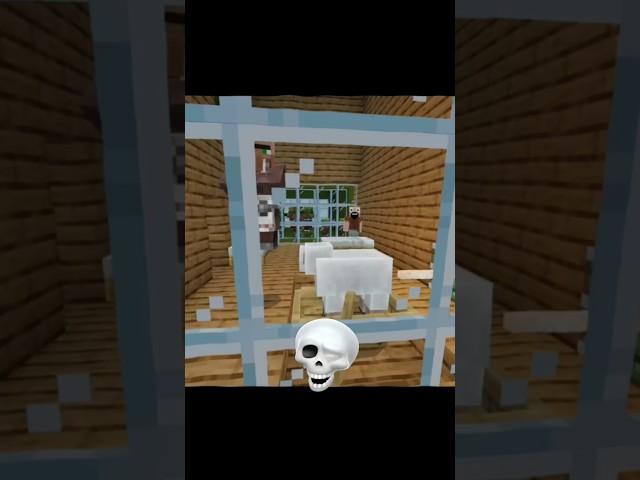 Minecraft , can villager do this Parkour #minecraft #parkour #edit