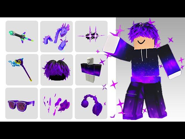 22 THE BEST FREE PURPLE AND BLUE ITEMS ROBLOX 2023