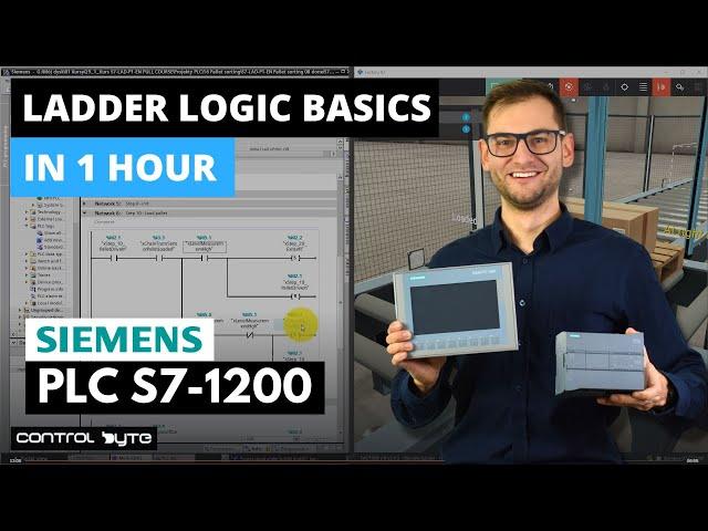 Ladder Logic Basics in 1 Hour - Siemens S7-1200 PLC Programming