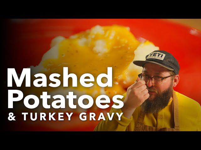 Mashed Potatoes and Turkey Gravy | Chef Tom X All Things Barbecue