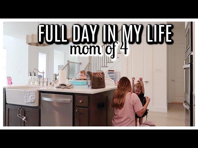 FULL DAY IN THE LIFE VLOG MOM OF 4 | Tara Henderson