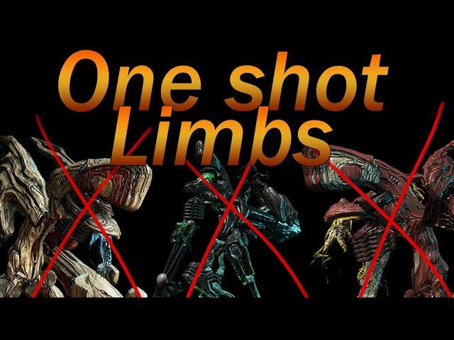 Warframe - One Shot Eidelon Limbs