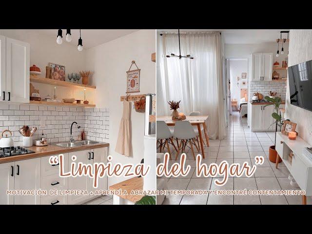  MOTIVACIÓN DE LIMPIEZA   LIMPIEZA CASA PEQUEÑA INFONAVIT  APRENDÍ A ABRAZAR MI TEMPORADA 