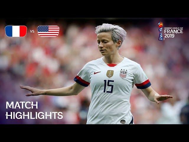 France v USA | FIFA Women’s World Cup France 2019 | Match Highlights