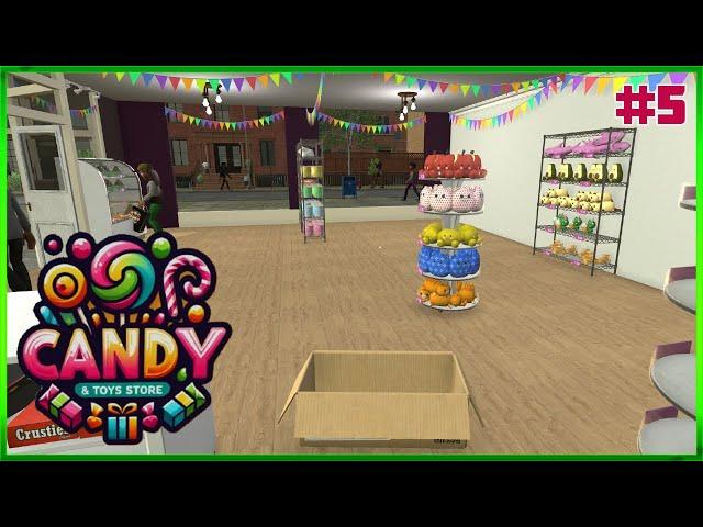 Candy & Toys Store Simulator - Early Access - Running Our Own Toy And Sweet Shop - Episode #5