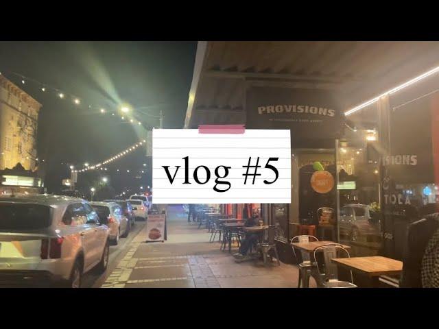 Vlog #5 JW Marriot 애나하임 디즈니랜드 야경 구경, 친구랑 생파하기