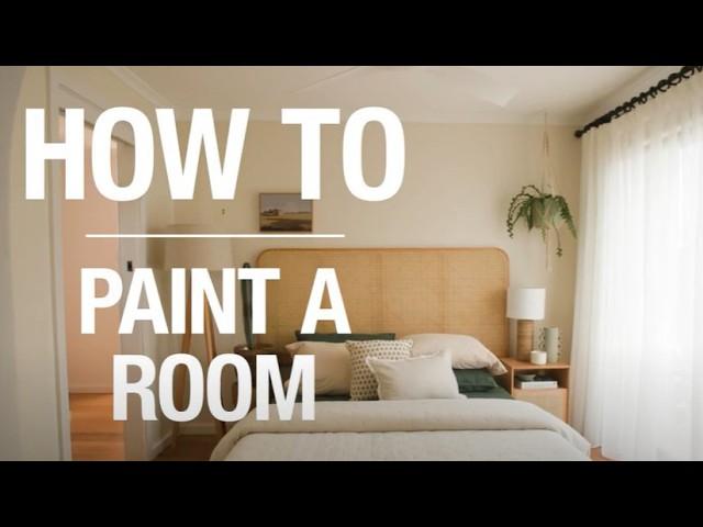How To Paint A Room - Bunnings Warehouse