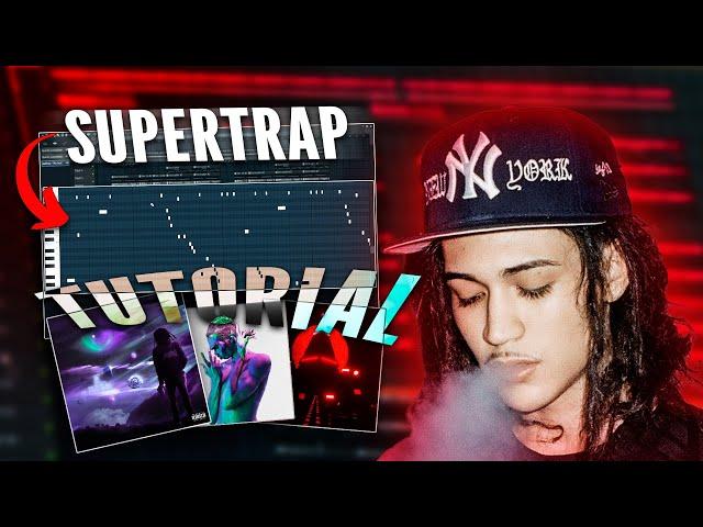 HOW TO MAKE A BEAT IN STYLE - REDDA, LANCEY FOUX, DARKSPIN (SUPERTRAP TUTORIAL)