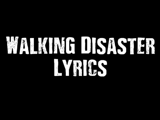 Sum 41 - Walking Disaster [Lyric Video HD]