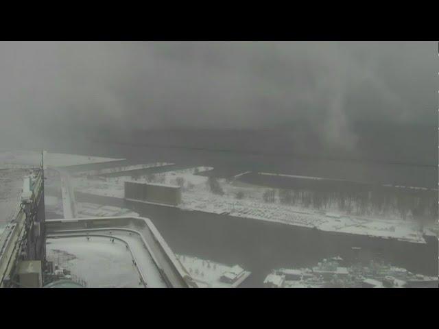 Buffalo snowstorm 2022: Time-lapse of the storm rolling in