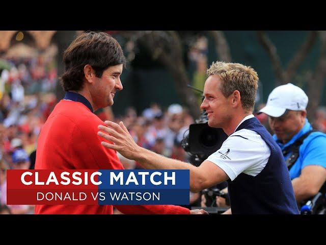 Luke Donald vs Bubba Watson | Extended Highlights | 2012 Ryder Cup