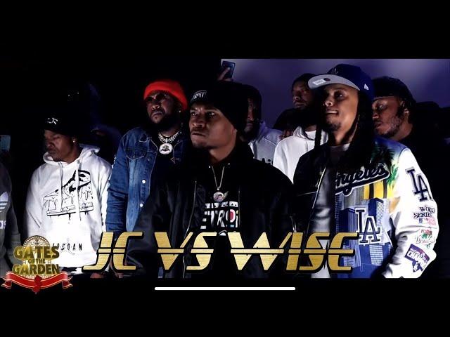 JC VS WISE | GATES OF THE GARDEN | RAP BATTLE