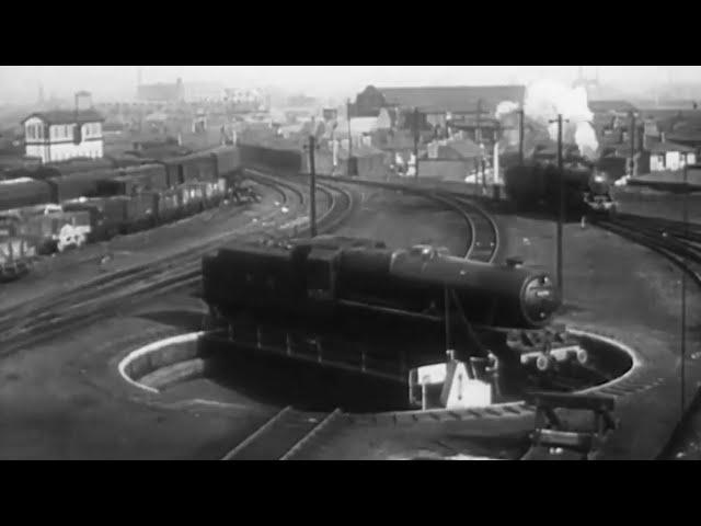 Vintage LMS railway film - Carrying the load - 1946