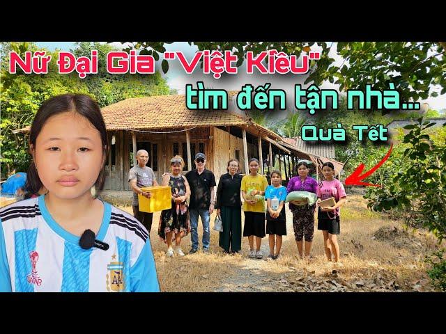 Bất ngờ Nữ Đại Gia Việt Kiều vượt 200km tìm đến tận nhà Cô Bé "Cha Ra Đi Mãi Mãi" để làm điều này