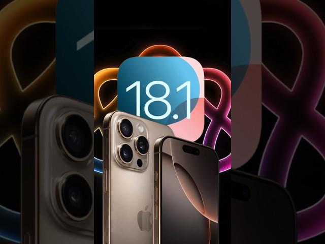 Вышла iOS 18.1! ЛУЧШИЕ Фишки