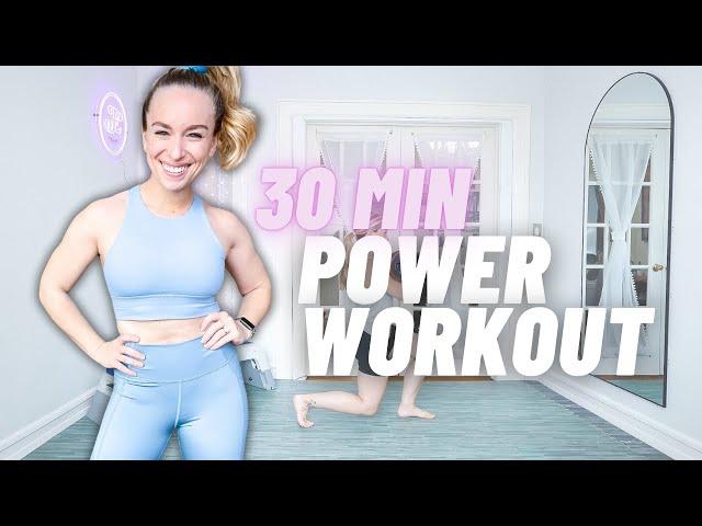 30 MIN FUNCTIONAL POWER WORKOUT | at home full body workout